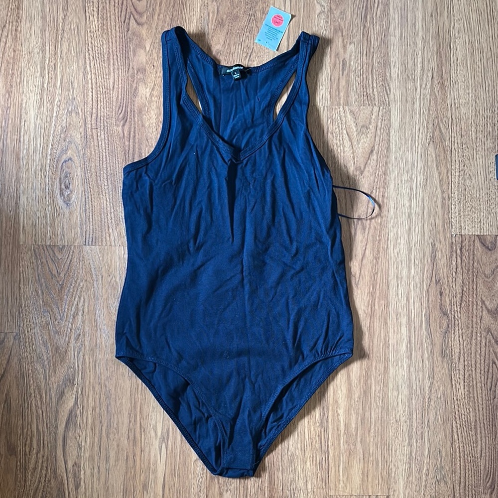 Navy Blue Body Suit